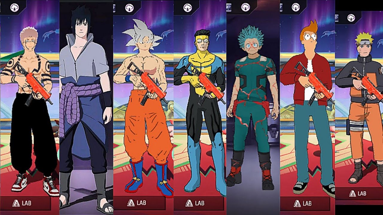Texture Mod Skin Anime 7D